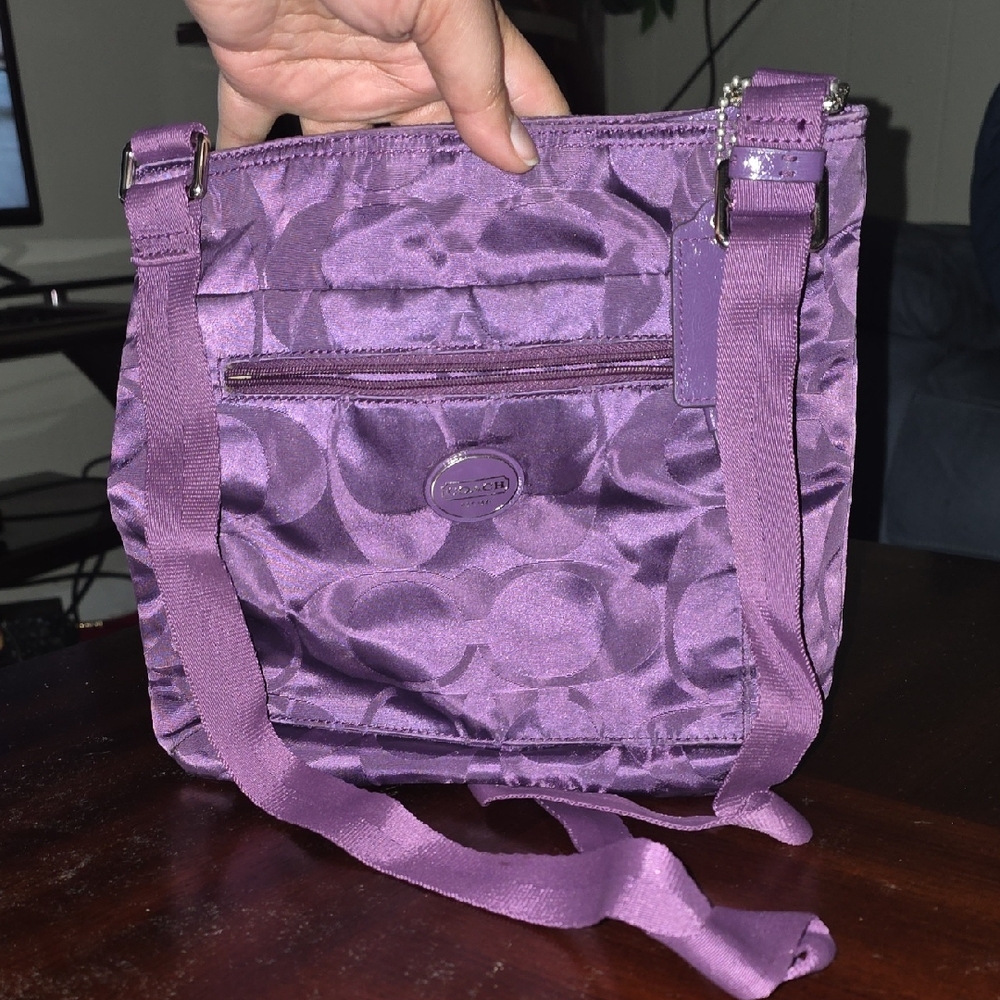 Coach Purple Crossbody Bag